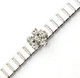 48" Silver Flower Diamante Waist Chain Belts for Women Fashion Accessory